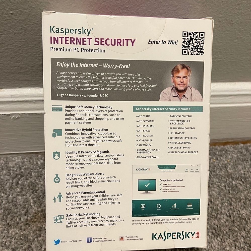 Kaspersky Internet Security for PC - 3 Users - Picture 3 of 5